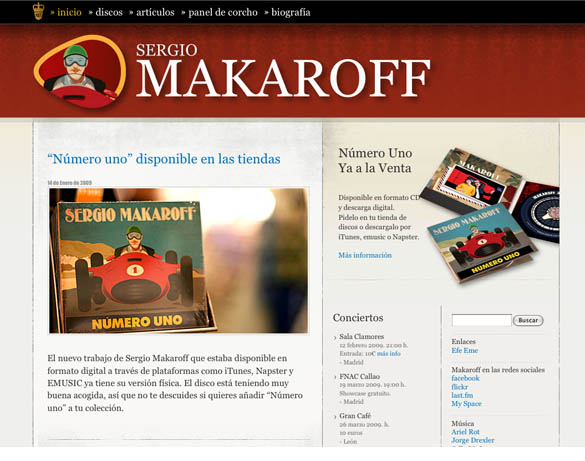 Sergio Makaroff celebra la inauguración de su nueva web regalando La buena vida